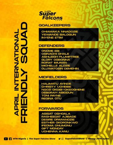 MTNSuperfalconshow falcons lineup